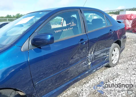 2007 Toyota Corolla S from USA, damaged, VIN 2T1BR32E07C777786